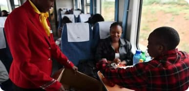 SGR train interior service